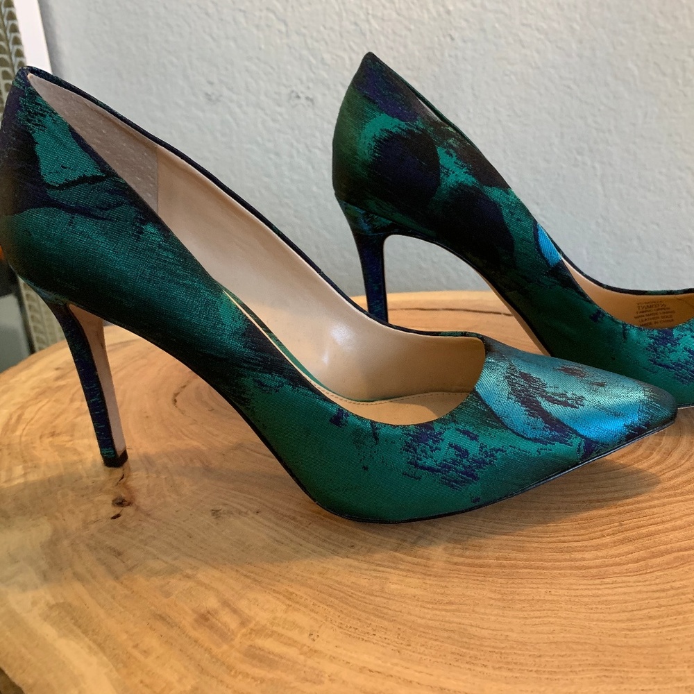 Vince Camuto Blue/Green Heels